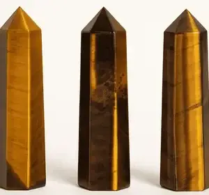 Tiger's Eye Tower 8-9 "